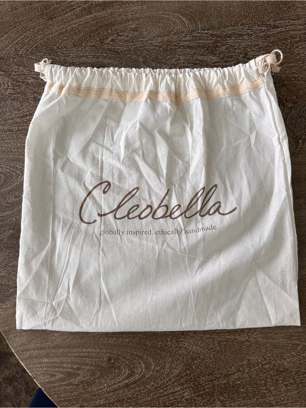 Cleobella Siobhan Brown Bucket Bag | Leather Boho Crossbody Shoulder Purse - Picture 13 of 13